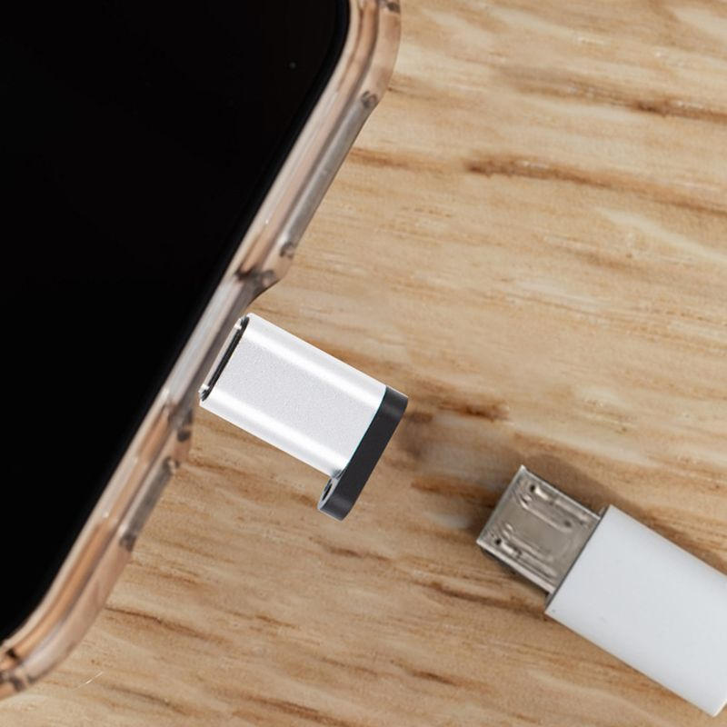 Xinweiqing Şarj Adaptörü Şarj Veri İletimi Mini Tip-c Mikro USB Dişi Dönüştürücü Cep Telefonu için_voghion.com