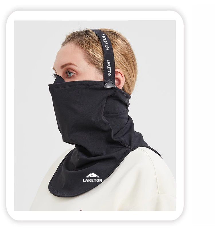 Ski-Gesichtsschutz, Winter, winddicht, kältebeständig, Fahrradkopfbedeckung, V-Face, Fleece-gefüttert, warm, atmungsaktiv, wärmer, Halsmanschette für_voghion.com