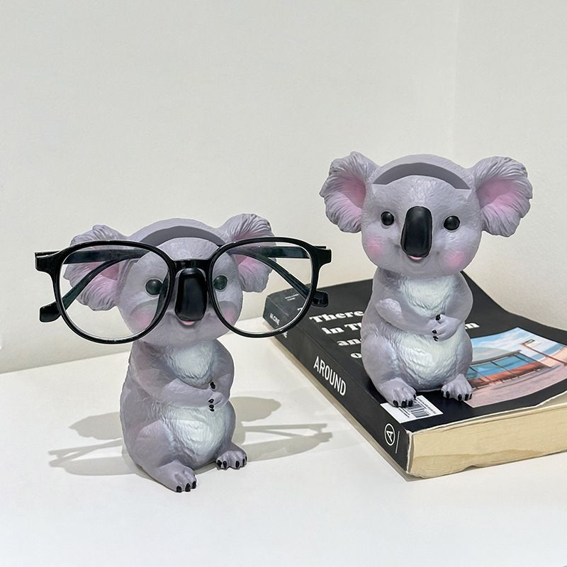 Kreative Koala-Ständer, Ornament, Brille, Aufbewahrung, Requisite, Aufbewahrung, für Zuhause, Schreibtisch, Büro, Desktop-Dekoration, Display_voghion.com