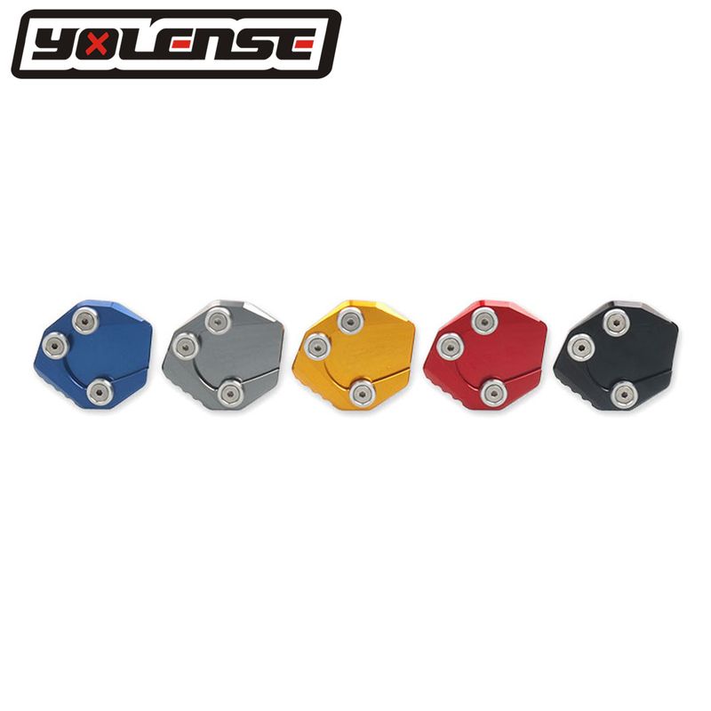 For GSX-S125 GSX-S150 GSX-R125 GSX-R150 Motorcycle Kickstand Foot Side Stand Extension Pad Support Plate Enlarge Stand_voghion.com