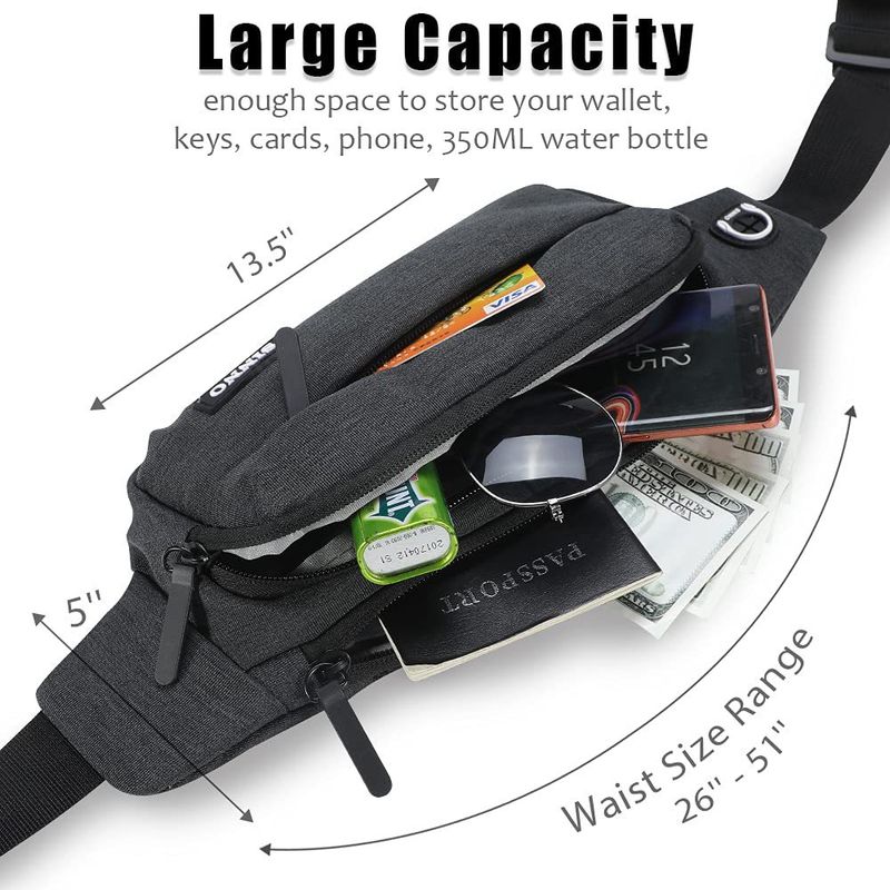 Sporttaschentasch Grouss Kapazitéit Moud Casual Messenger Bag Sport Broschttasch Multifunktionell Biergbesteigung Wiessel Handy Taschentasch_voghion.com