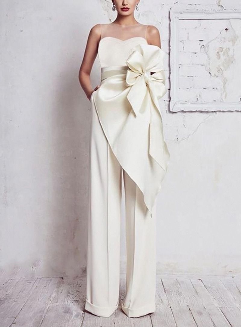 Dameklær Nytt brystbelte Lotus Slim Fit Jumpsuit Ny modell_voghion.com