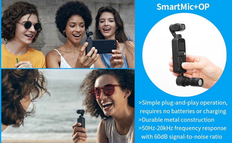 Saramonic SmartMic + Di/UC Type-C Directional Microphone With Foam Windscreen For IOS IPhone 13 11 7 Plus Android_voghion.com