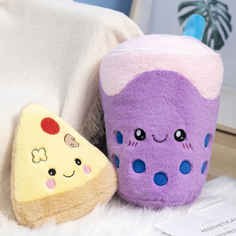 Cartoon Creative And Snack Beverage Little Rabbit Plush Pillow Sofa Cushion Stuffed For Girls Toy_voghion.com