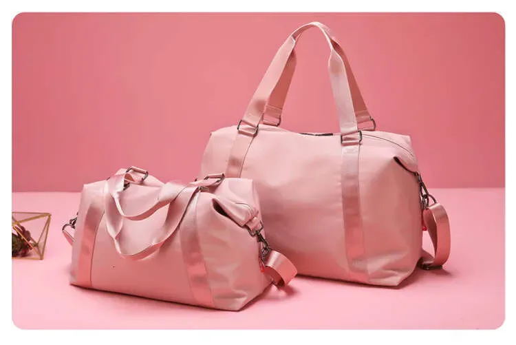 Fitness-Handy-Yoga-Tasche für Frauen mit Nass- und Trockentrennung, wasserdicht, großes Fassungsvermögen, Reisetasche für Kurztrips_voghion.com