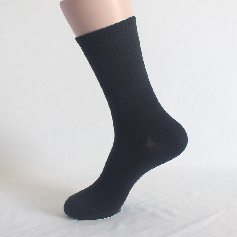 Härensocken Hierscht a Wanter héich elastesch Kallefsocken Hären a Fraen Laafsocken grouss Gréisst einfarweg Mëttelstufesocken_voghion.com