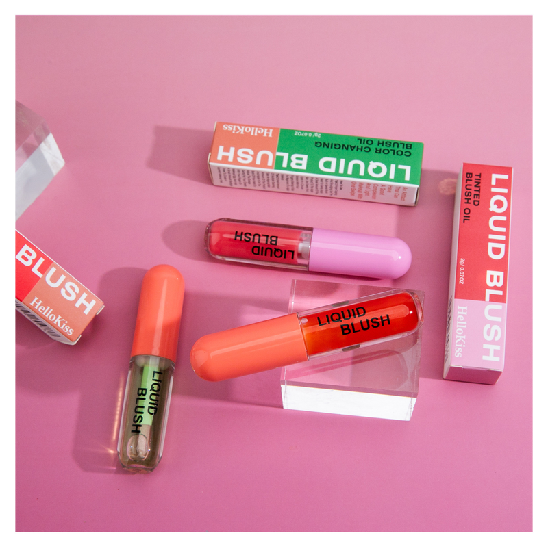 Hellokiss Color Maschera idratante naturale per il trucco che tiene l'olio per fard in polvere liquido che cambia caldo_voghion.com