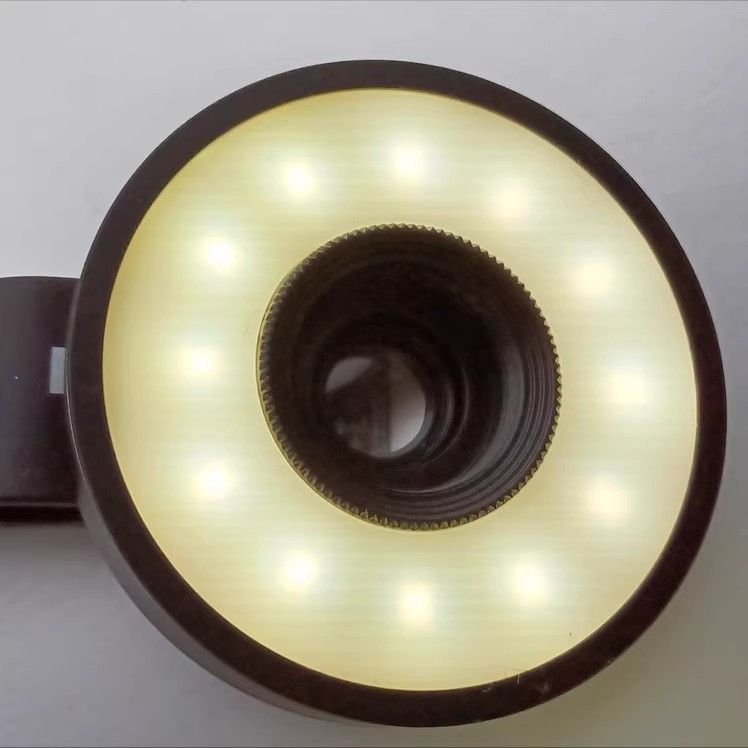 Anneau de téléphone portable, mise au point de photographie, LED, loupe 15X, clip, lentille, pièce d'argent, bijoux, timbre Emed, évaluation_voghion.com