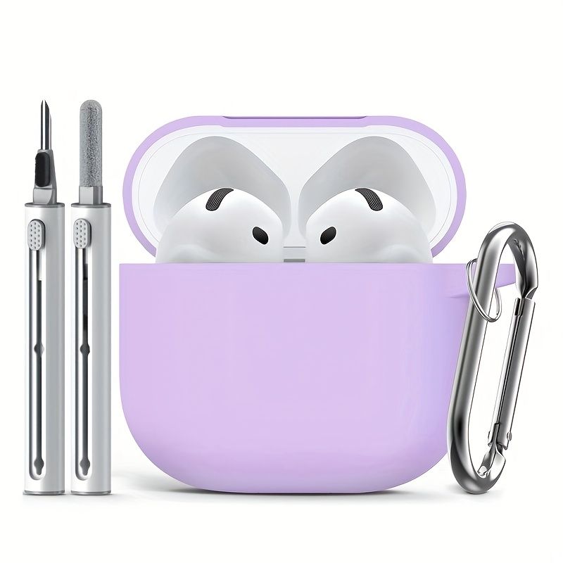 Cleaning Kit For 1SET Wireless Headphones Soft Silicone Protective Case Bluetooth Headset Protective Case Women And Men_voghion.com