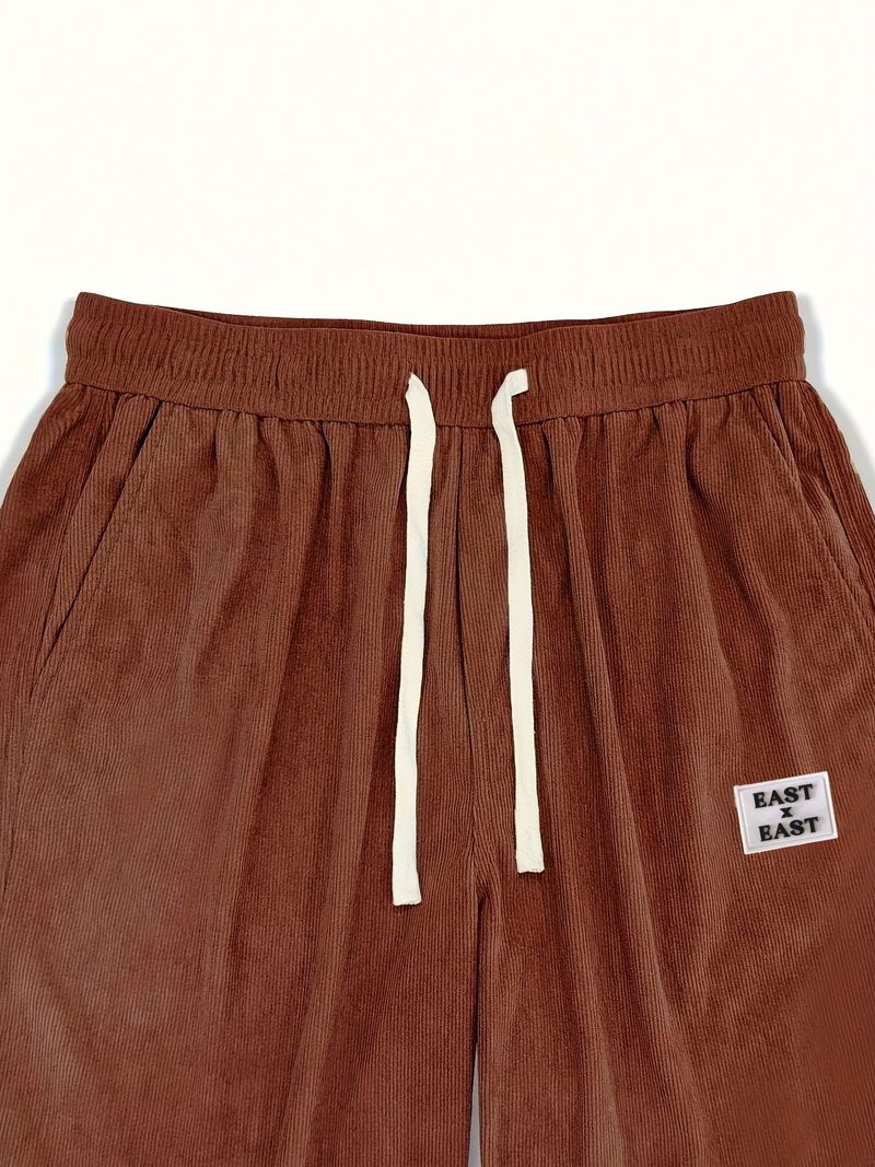 Men's Relaxed Fit Wide-Leg Trousers - Japanese Minimalist Workwear Pants With Utility Pockets_voghion.com