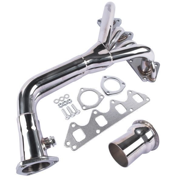 Stainless Steel Exhaust Header for Samurai Sidekick Geo Tracker 8-Valve 1986-96_voghion.com