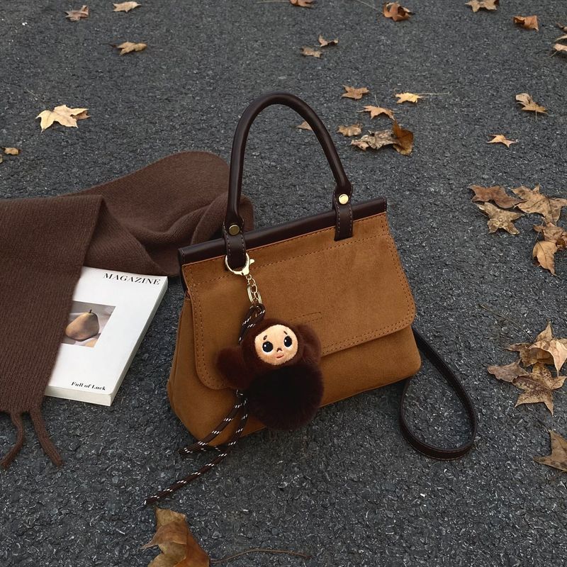 Kleine, matte Handtasche für Damen, Herbst/Winter 2024, neue Melad High-End-Umhängetasche für Pendler_voghion.com