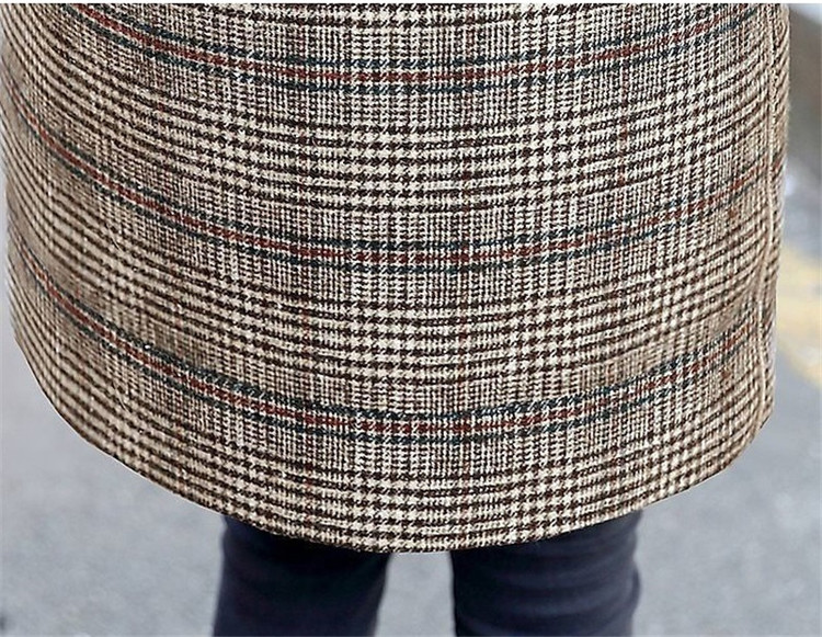 Herbst Winter Wolle Mantel Frauen Plaid Schafe Scher Leder Pelz Mid Lange Mäntel Plus Veet Starke Mit Kapuze Warme Wolle Dame mantel_voghion.com