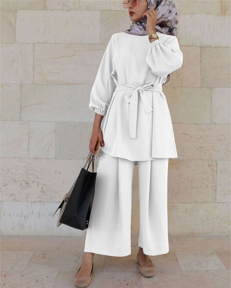 Ropa de mujer Trajes árabes Moda Hijab_voghion.com