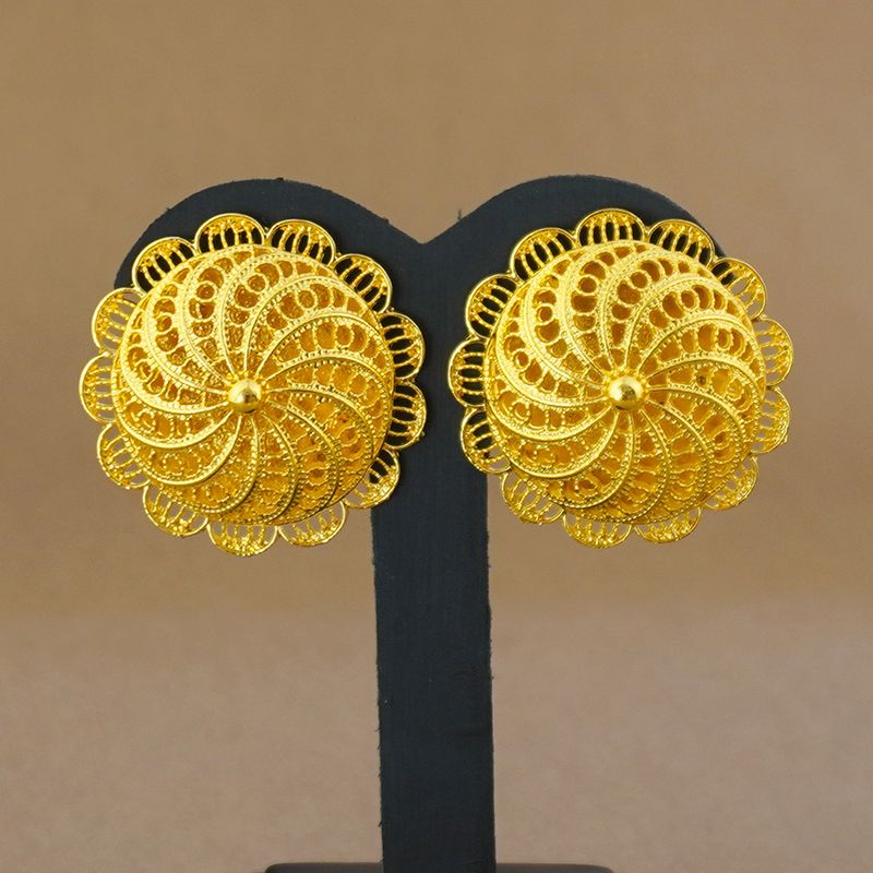 Vierteiliges äthiopisches Silber-Halsketten-Anhänger-Armband-Ohrringe-Ring-Klassiker-Schmuckset_voghion.com