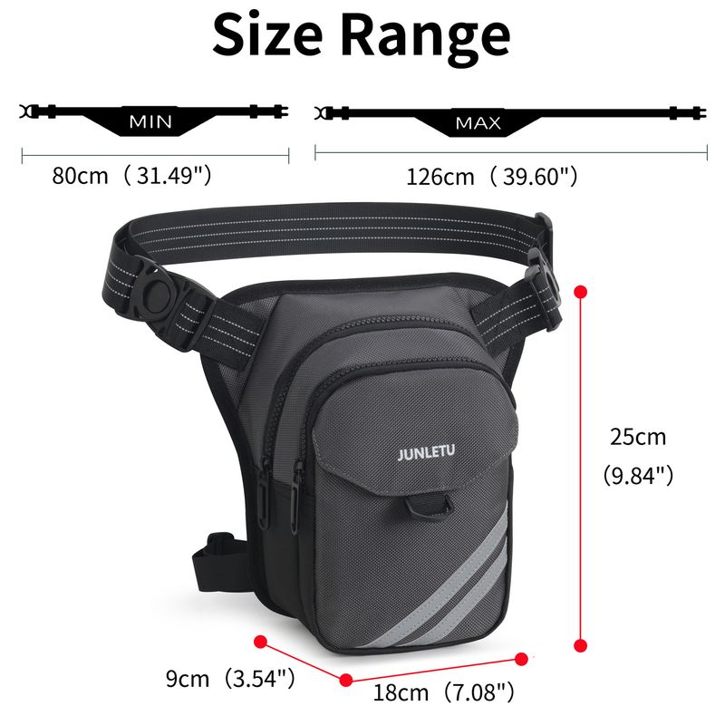 Nei Männer Këscht Bag Crossbody Multifunktionnelle Motorrad Been Bag, waasserdicht a grouss Kapazitéit_voghion.com