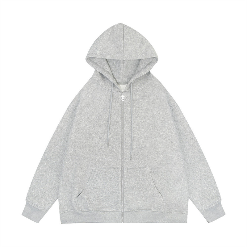 Men's Clothing iron zipper hoodie light cardigan zipper hooded sweatshirt _voghion.com