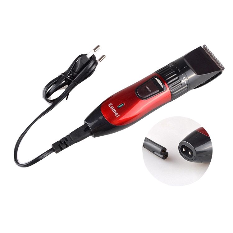 Kemei KM-730 Rechargeable Electric Clipper Corded with Battery Household Hair Trimmer Cordless Men Shaver_voghion.com