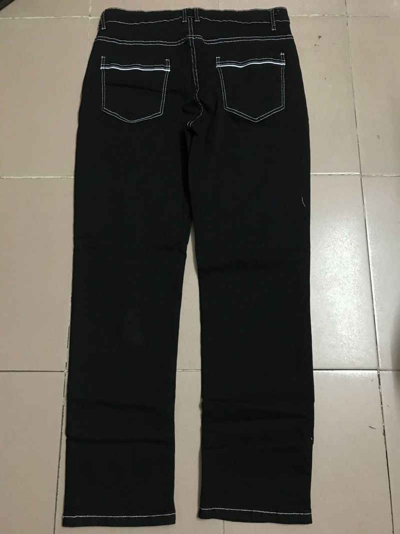 Nouveau style de haute qualité pour hommes Slim Double Line Jeans Gold Classic Tricolor Jeans Nouveau_voghion.com