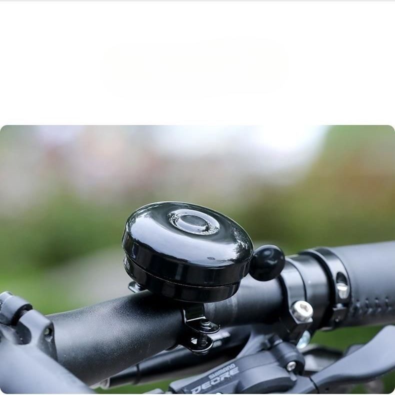 Bicycle Horn Black Iron Bell Durable Mountain Folding Bike Accessories Equipment Loud Sound_voghion.com