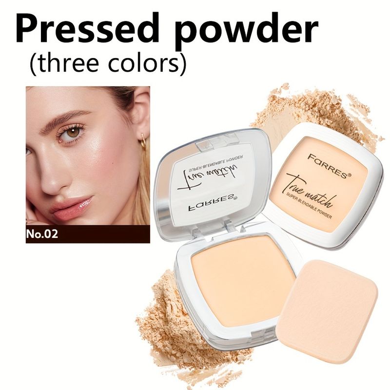 Powder Concealer, Contour Powder, Oil Control, Moisturizing, Setting Powder, Waterproof And Sweat Proof Loose Powder, Tulle Matte Powder_voghion.com