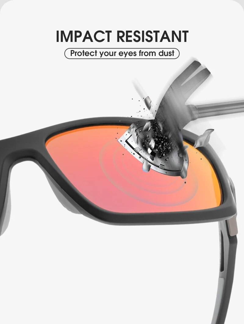 Occhiali da sole alla moda Kapvoe Occhiali da sole polarizzati da pesca MTB Occhiali da sole da guida da uomo Occhiali da sole da escursionismo Ciclismo Occhiali da sole UV400_voghion.com