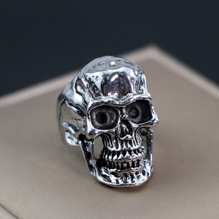 New men's exaggerated hip-hop fashion punk animal shaped ring closure model complete_voghion.com