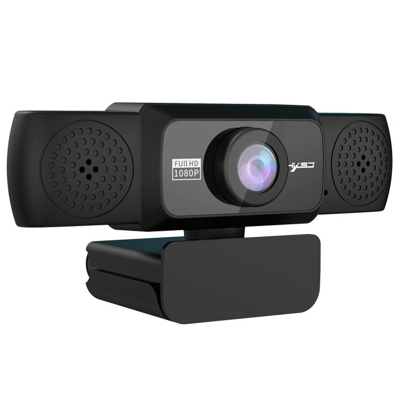 Nueva computadora S5 de alta definición 1080P con cámara de conferencia giratoria de 360 grados para transmisión en vivo de cursos en línea_voghion.com