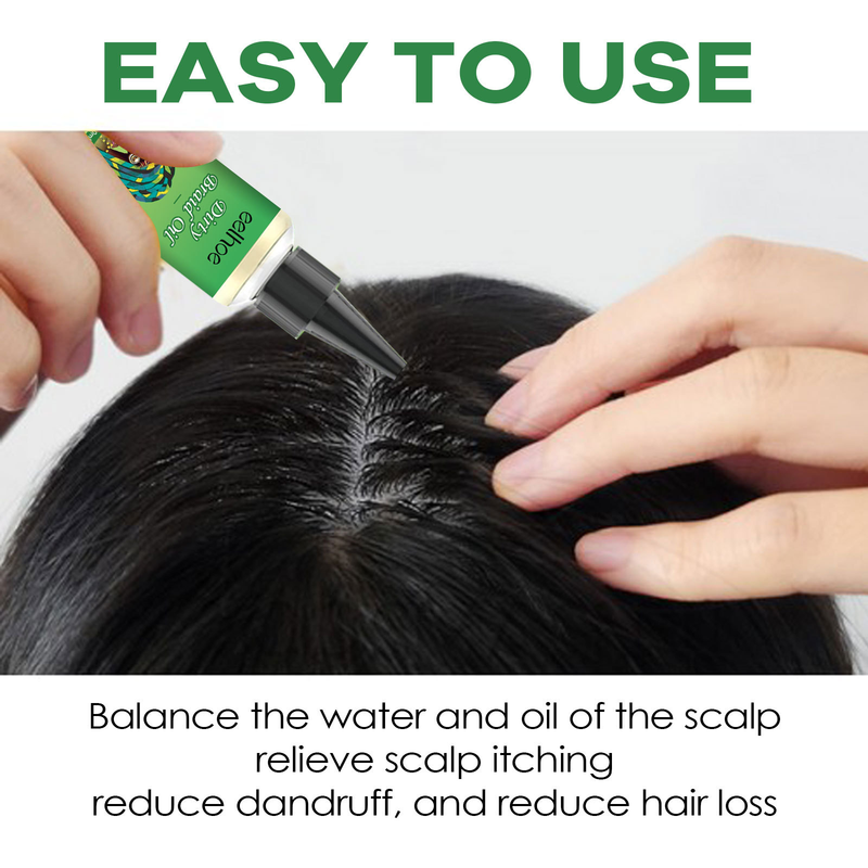 Dense EELHOE Braid Hair Oil Deterge il cuoio capelluto, ammorbidisce i capelli, nutre previene la caduta, rinforza e ripara i capelli_voghion.com