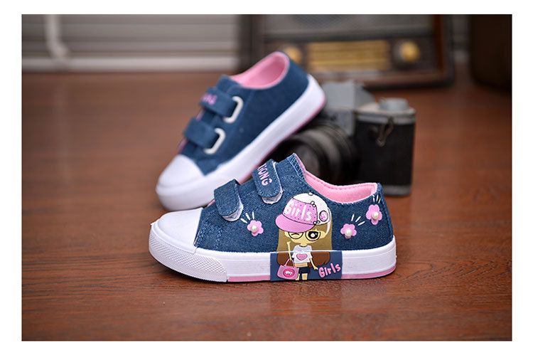 Scarpe da corsa sportive casuali per bambini, in tela, con fondo morbido, alla moda, antiscivolo, traspiranti, per neonati e bambini piccoli_voghion.com