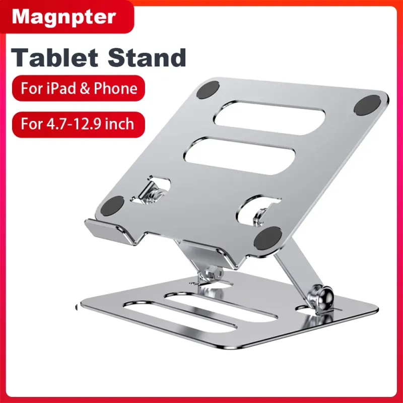 Adjustable Laptop Stand Mini Bracket Desk Folding Stand Desktop Holder Compatible For Books Laptop PC Accessories_voghion.com
