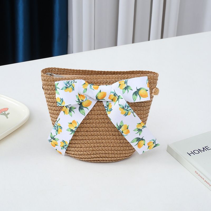 Protezione solare estiva per bambini e donne, parasole pieghevole da spiaggia a tesa piatta, cappelli, borse, set per erba genitore-figlio_voghion.com