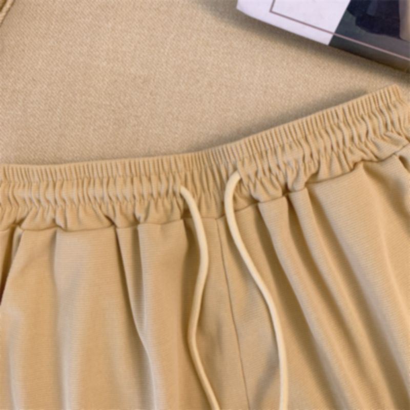 Moteriški drabužiai laisvalaikio viršutiniai drabužiai ir šortai, dviejų dalių kostiumai, dideli dydžiai, stori MM, laisvi, liekninantys, mėsą dengiantys sportiniai kostiumai moterims_voghion.com