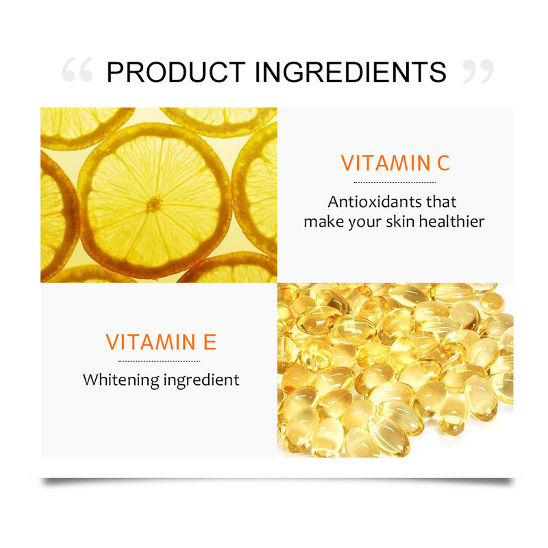 Loción hidratante y aclarante para eliminar la piel de pollo con vitamina C Disaar VC Body Milk hicken V_voghion.com
