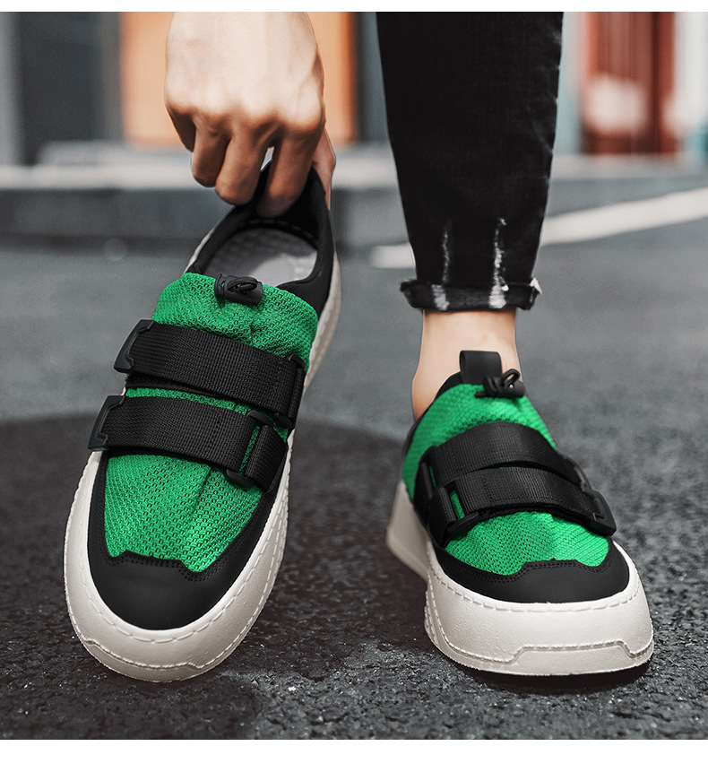 Sports Forrest Gump Shoes Live Broadcast Style Hong Kong Korean Fashion Catwalk Work Clothes Trendy Men S Shoes Four Seasons New Thick_voghion.com