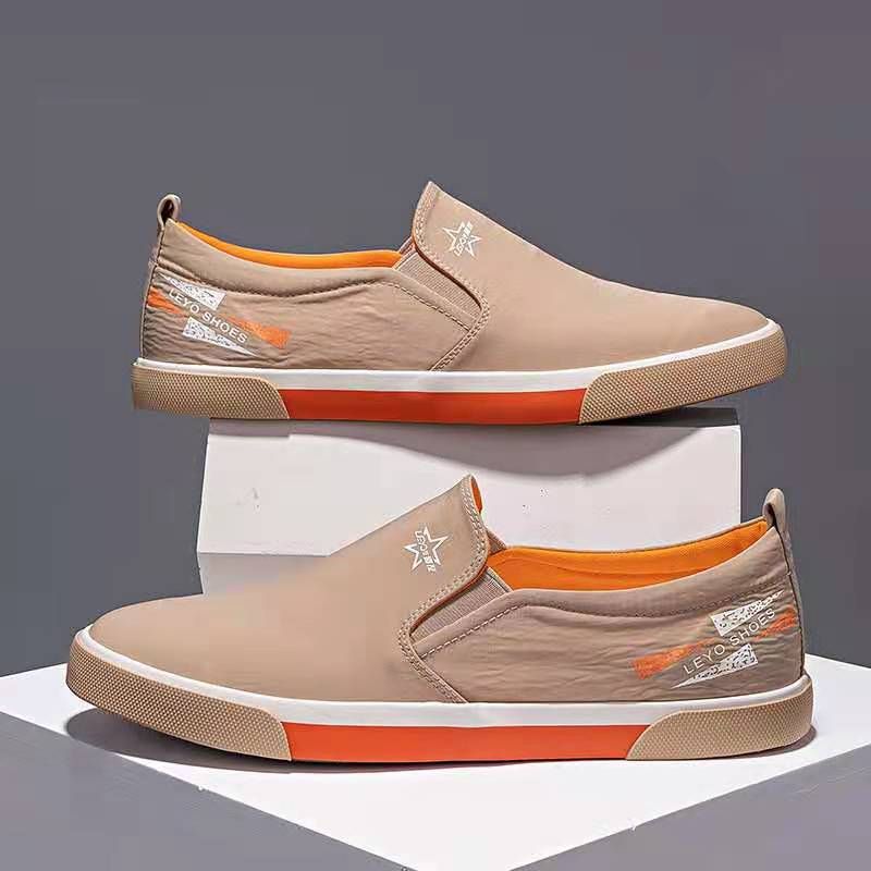 Scarpe comode in tela impermeabili, primavera/estate/autunno, guida casual, basse, tessuto per ombrelli alla moda, scarpe in tessuto con un solo piede_voghion.com
