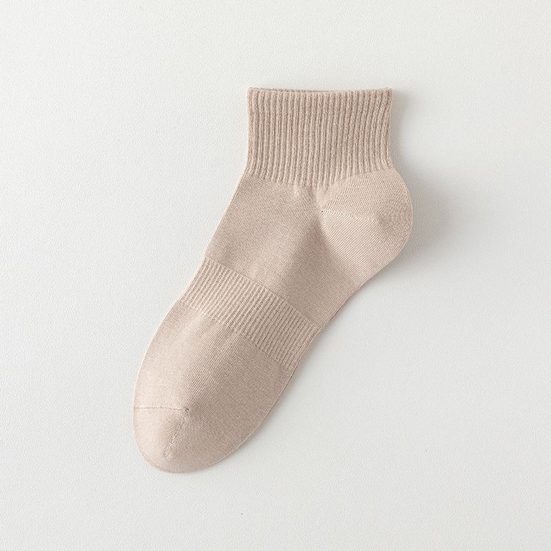 2025e Pure For Men Summer Short All-Cotton Seamless Anti-Pilling Cotton Zhuji Thin Men's Socks_voghion.com