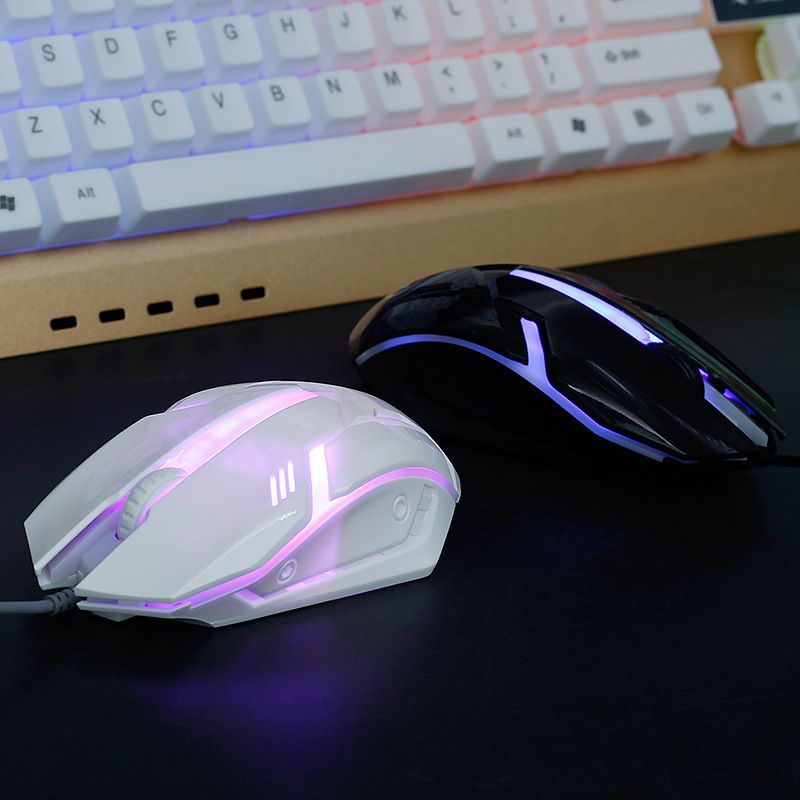 Mouse da gioco luminoso USB cablato X1 Mouse all'ingrosso Mouse ottico per ufficio e-sport_voghion.com