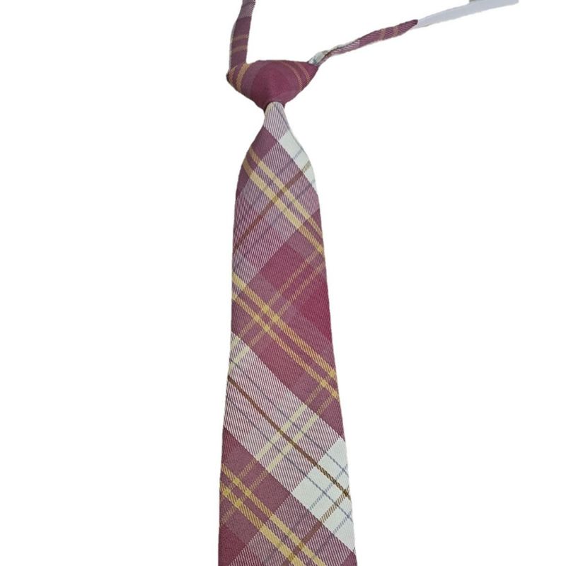 JK Tie Gentle Blade Framboos Zwarte Thee IJs Blauw Rood Geruit Formeel Pak Mode Werkplek_voghion.com