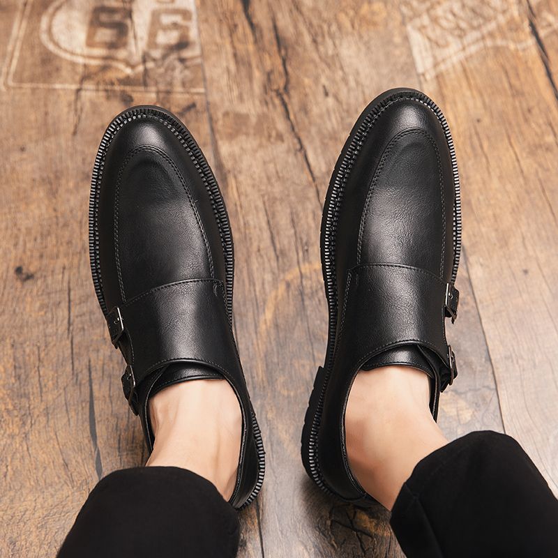 Estudio fotográfico Estilista de cabello Negocio Hebilla Meng Ke Ropa formal Zapatos de cuero_voghion.com