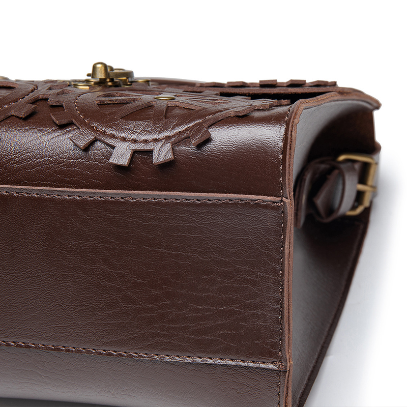 Steampunk retro frauen mit einem schulter schräg Satchel handtasche_voghion.com