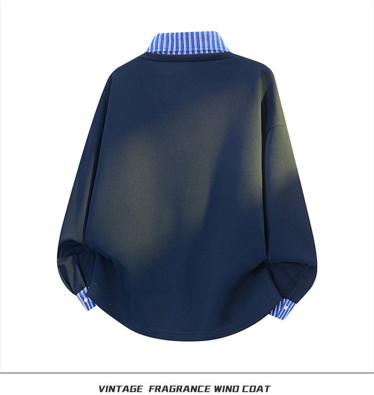 Camicia unisex oversize in flanella a quadri con colletto a strati, pullover casual dalla vestibilità ampia per uomo e donna (M-8XL)_voghion.com