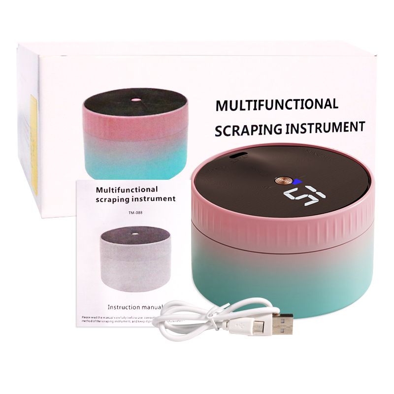 Intelligent vacuüm cupping en schrapen elektrische ademhaling verwarming meridiaan baggermassage zuigapparaat_voghion.com