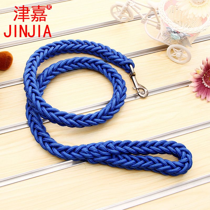 Single Square Rope Woven Eight-Strand For Golden Retrievers And Medium To Large Dogs, Pet Dog Walking Leash_voghion.com