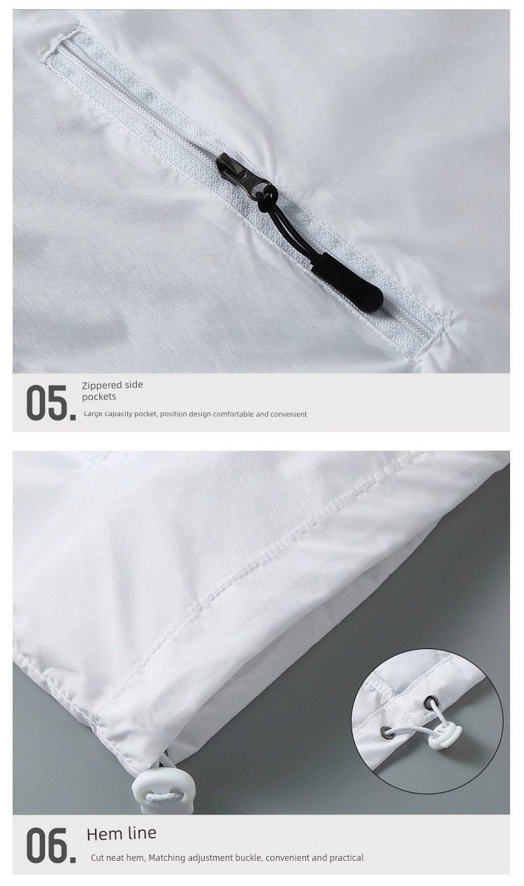 Nova ultra tanka jakna Ice Silk Plus Size za zaščito pred soncem_voghion.com