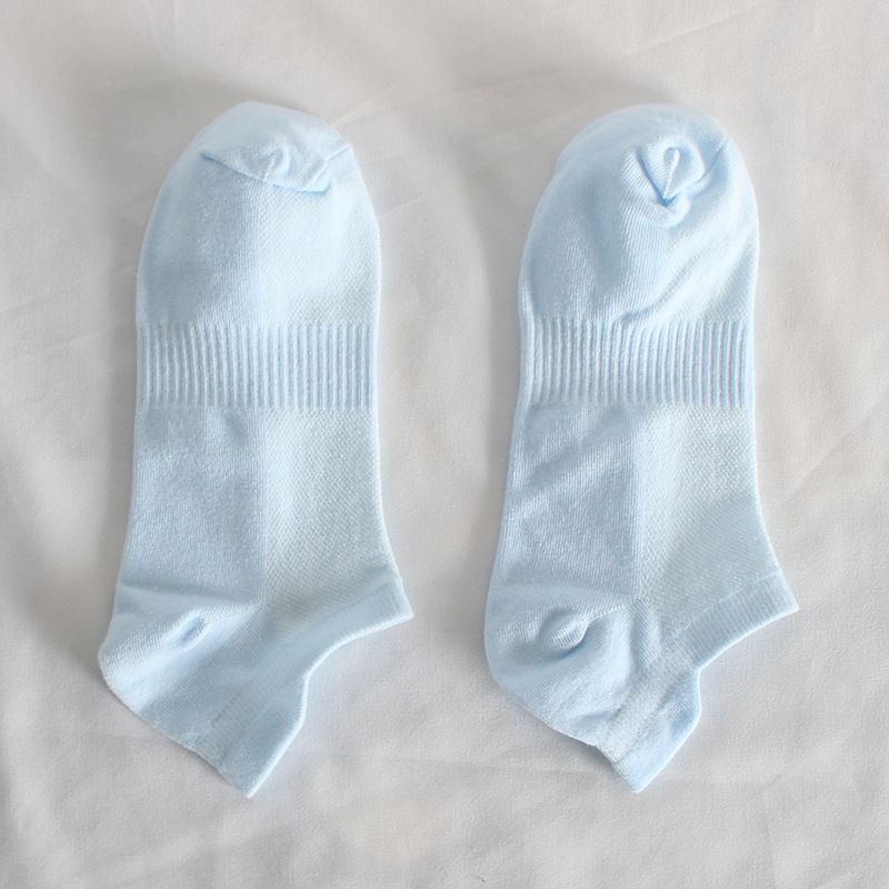 Sports socks Breathable mesh running socks Women's summer color thin boat socks low top shallow cut women's socks_voghion.com