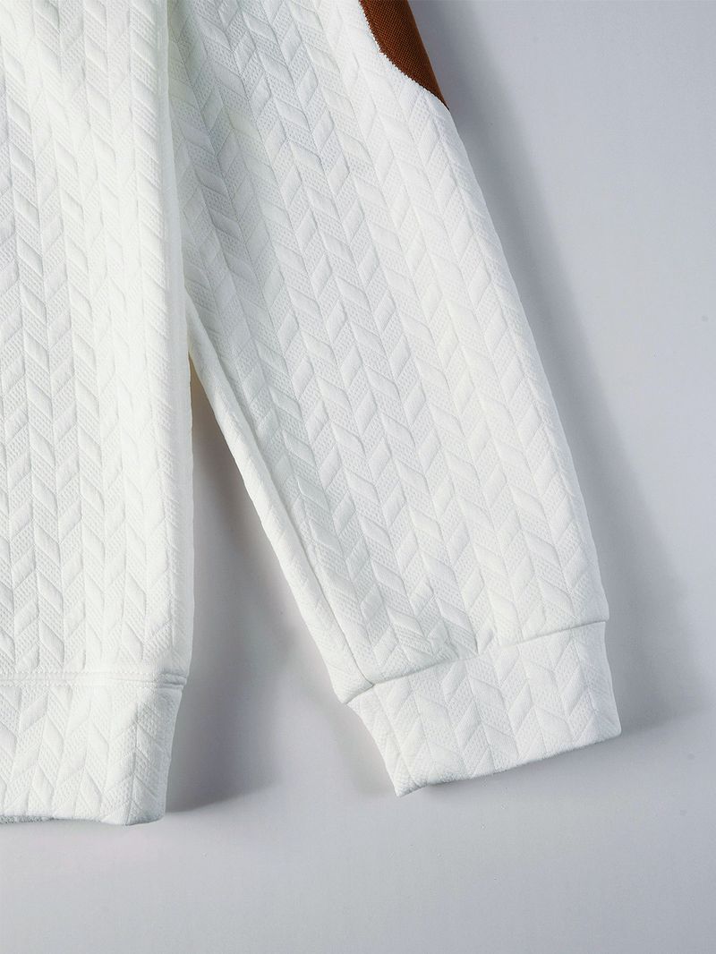 Lässiger Kapuzenpullover für Herren mit Farbblock-Design – leichte Polyester-Streetwear für alltäglichen Komfort (S-2XL)_voghion.com