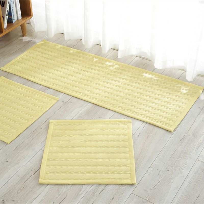 Casa e Jardim Almofadas de sofá de algodão listrado de cor sólida nórdica para todas as estações Almofadas universais antiderrapantes para janelas salientes Almofadas para capa de sofá Toalha de sofá_voghion.com