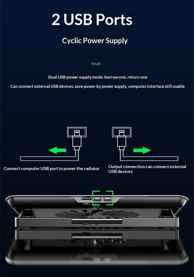 NeoGear NeoGear Computer Radiatore in alluminio Supporto in lega di raffreddamento per laptop Semiconduttore Nuo Xi Q5 Base Ventola silenziosa Argento Nero_voghion.com