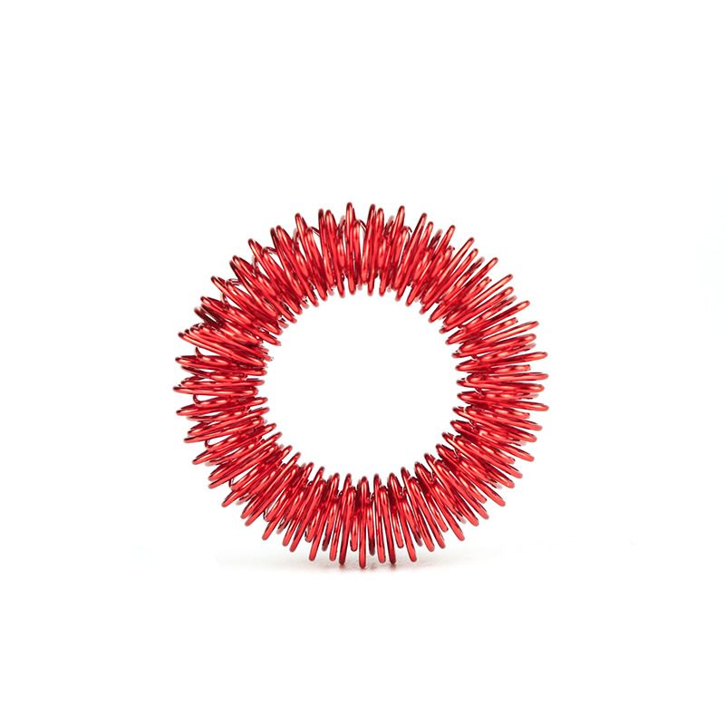 Giocattoli antistress, mini anello massaggiante per dita, anello a molla, massaggiatore per dita, decompressione, giocattoli per bambini_voghion.com
